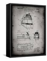 PP1141-Faded Grey Zephyr Train Patent Poster-Cole Borders-Framed Stretched Canvas