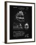 PP1141-Vintage Black Zephyr Train Patent Poster-Cole Borders-Framed Giclee Print