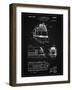 PP1141-Vintage Black Zephyr Train Patent Poster-Cole Borders-Framed Giclee Print