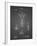 PP1143-Black Grid Zipper 1917 Patent Poster-Cole Borders-Framed Giclee Print