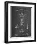 PP1143-Chalkboard Zipper 1917 Patent Poster-Cole Borders-Framed Giclee Print