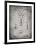 PP1143-Faded Grey Zipper 1917 Patent Poster-Cole Borders-Framed Giclee Print
