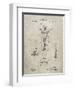 PP1143-Sandstone Zipper 1917 Patent Poster-Cole Borders-Framed Giclee Print