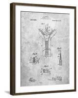 PP1143-Slate Zipper 1917 Patent Poster-Cole Borders-Framed Giclee Print