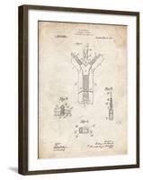 PP1143-Vintage Parchment Zipper 1917 Patent Poster-Cole Borders-Framed Giclee Print