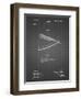 PP1178-Black Grid Straight Razor Patent Poster-Cole Borders-Framed Giclee Print