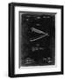 PP1178-Black Grunge Straight Razor Patent Poster-Cole Borders-Framed Premium Giclee Print