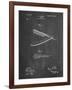 PP1178-Chalkboard Straight Razor Patent Poster-Cole Borders-Framed Giclee Print