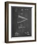 PP1178-Chalkboard Straight Razor Patent Poster-Cole Borders-Framed Premium Giclee Print