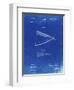 PP1178-Faded Blueprint Straight Razor Patent Poster-Cole Borders-Framed Premium Giclee Print
