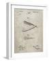 PP1178-Sandstone Straight Razor Patent Poster-Cole Borders-Framed Giclee Print