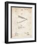 PP1178-Vintage Parchment Straight Razor Patent Poster-Cole Borders-Framed Giclee Print