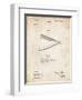 PP1178-Vintage Parchment Straight Razor Patent Poster-Cole Borders-Framed Giclee Print