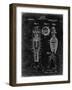 PP12 Black Grunge-Borders Cole-Framed Giclee Print
