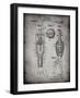 PP12 Faded Grey-Borders Cole-Framed Giclee Print