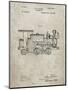 PP122- Sandstone Steam Locomotive 1886 Patent Poster-Cole Borders-Mounted Giclee Print