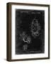 PP123- Black Grunge Mr. Potato Head Patent Poster-Cole Borders-Framed Giclee Print