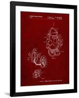 PP123- Burgundy Mr. Potato Head Patent Poster-Cole Borders-Framed Giclee Print