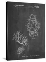 PP123- Chalkboard Mr. Potato Head Patent Poster-Cole Borders-Stretched Canvas