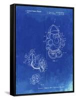PP123- Faded Blueprint Mr. Potato Head Patent Poster-Cole Borders-Framed Stretched Canvas