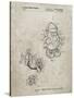 PP123- Sandstone Mr. Potato Head Patent Poster-Cole Borders-Stretched Canvas