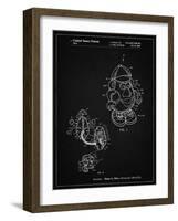 PP123- Vintage Black Mr. Potato Head Patent Poster-Cole Borders-Framed Giclee Print