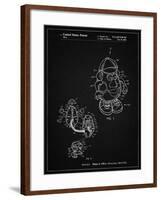 PP123- Vintage Black Mr. Potato Head Patent Poster-Cole Borders-Framed Giclee Print