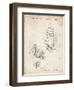 PP123- Vintage Parchment Mr. Potato Head Patent Poster-Cole Borders-Framed Giclee Print