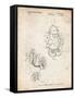 PP123- Vintage Parchment Mr. Potato Head Patent Poster-Cole Borders-Framed Stretched Canvas