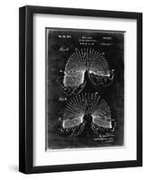 PP125- Black Grunge Slinky Toy Patent Poster-Cole Borders-Framed Giclee Print