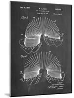 PP125- Chalkboard Slinky Toy Patent Poster-Cole Borders-Mounted Giclee Print