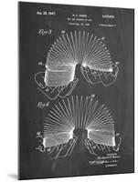 PP125- Chalkboard Slinky Toy Patent Poster-Cole Borders-Mounted Giclee Print