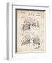 PP125- Vintage Parchment Slinky Toy Patent Poster-Cole Borders-Framed Giclee Print