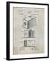 PP126- Antique Grid Parchment Eastman Kodak Camera Patent Poster-Cole Borders-Framed Giclee Print