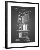 PP126- Black Grid Eastman Kodak Camera Patent Poster-Cole Borders-Framed Giclee Print