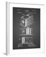 PP126- Black Grid Eastman Kodak Camera Patent Poster-Cole Borders-Framed Giclee Print