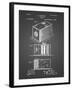 PP126- Black Grid Eastman Kodak Camera Patent Poster-Cole Borders-Framed Giclee Print