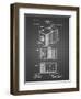 PP126- Black Grid Eastman Kodak Camera Patent Poster-Cole Borders-Framed Giclee Print