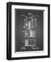 PP126- Black Grid Eastman Kodak Camera Patent Poster-Cole Borders-Framed Giclee Print