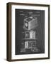 PP126- Chalkboard Eastman Kodak Camera Patent Poster-Cole Borders-Framed Giclee Print