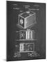 PP126- Chalkboard Eastman Kodak Camera Patent Poster-Cole Borders-Mounted Giclee Print
