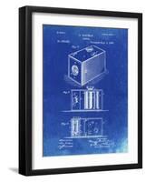 PP126- Faded Blueprint Eastman Kodak Camera Patent Poster-Cole Borders-Framed Giclee Print