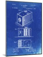 PP126- Faded Blueprint Eastman Kodak Camera Patent Poster-Cole Borders-Mounted Giclee Print