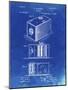 PP126- Faded Blueprint Eastman Kodak Camera Patent Poster-Cole Borders-Mounted Giclee Print