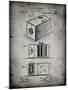 PP126- Faded Grey Eastman Kodak Camera Patent Poster-Cole Borders-Mounted Giclee Print
