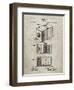 PP126- Sandstone Eastman Kodak Camera Patent Poster-Cole Borders-Framed Premium Giclee Print