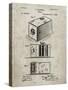 PP126- Sandstone Eastman Kodak Camera Patent Poster-Cole Borders-Stretched Canvas