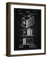 PP126- Vintage Black Eastman Kodak Camera Patent Poster-Cole Borders-Framed Giclee Print