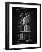 PP126- Vintage Black Eastman Kodak Camera Patent Poster-Cole Borders-Framed Giclee Print