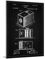 PP126- Vintage Black Eastman Kodak Camera Patent Poster-Cole Borders-Mounted Premium Giclee Print